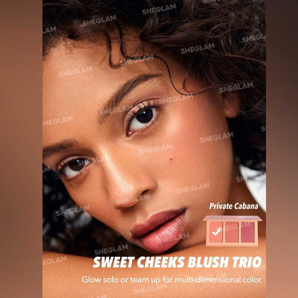 پالت رژگونه شیگلم SWEET CHEEKS مدل privet cabana