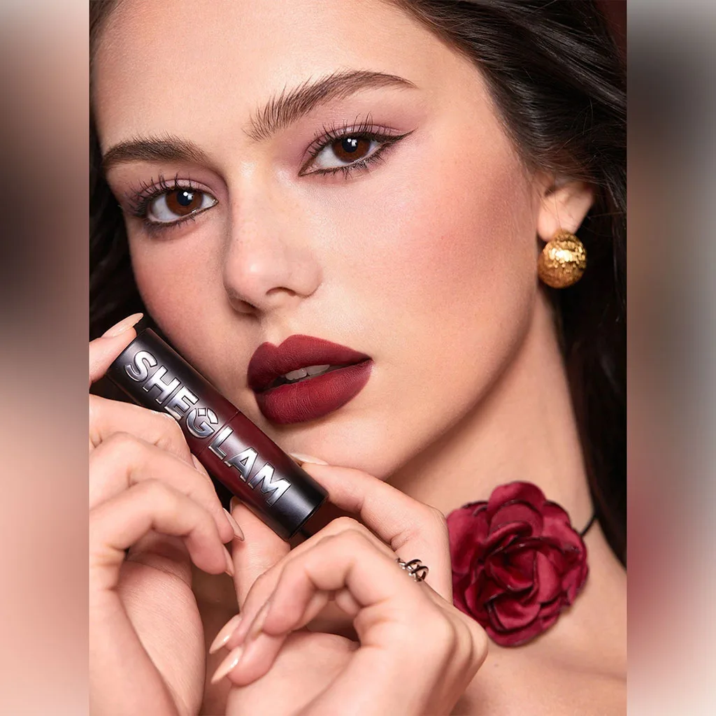 رژ لب خاص جامد مات شیگلم مدل Ember Rose در 4 رنگ جذاب