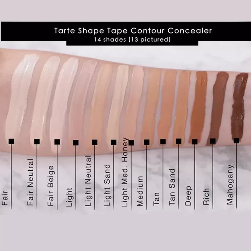 کانسیلر فول کاور tarte تارت اصل 9 رنگ
