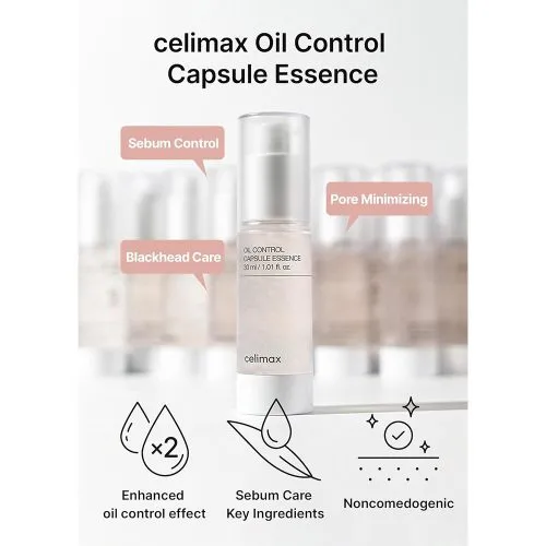 سنس کپسولی اویل کنترل سلیمکس Celimax Oil Control Capsule Essence