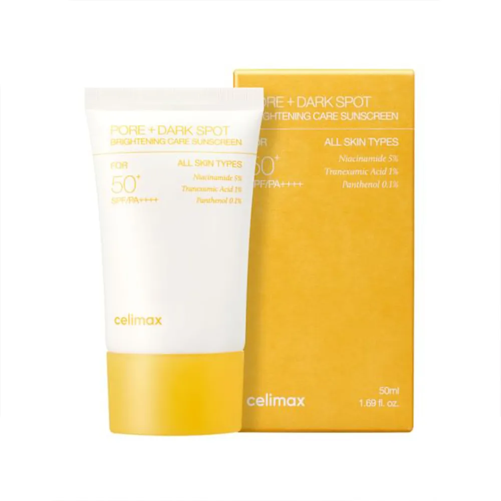 د آفتاب ضد لک و کنترل منافذ سلیمکس Celimax Pore Dark Spot Brightening Care Sunscreen
