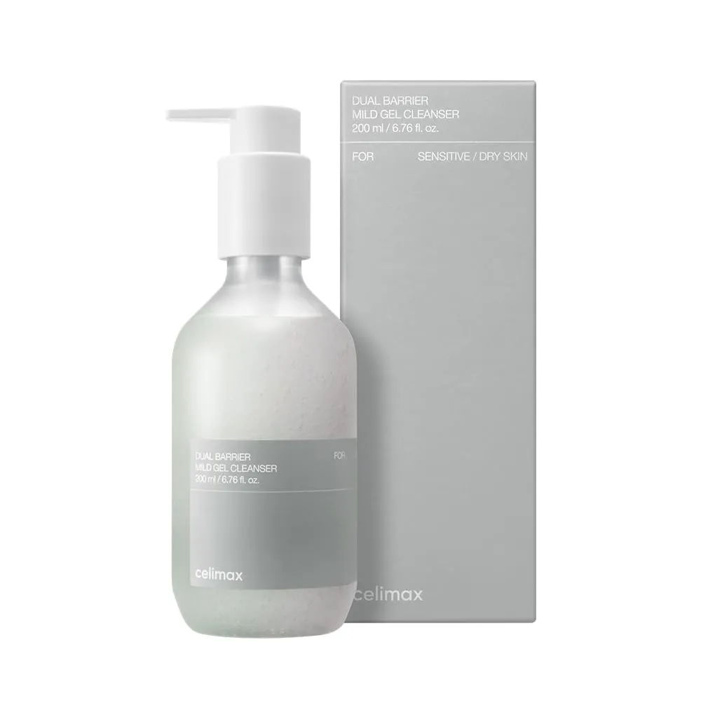 ژل شوینده ملایم سلیمکس ترمیم کننده بریر پوست Celimax Dual Barrier Mild Gel Cleanser