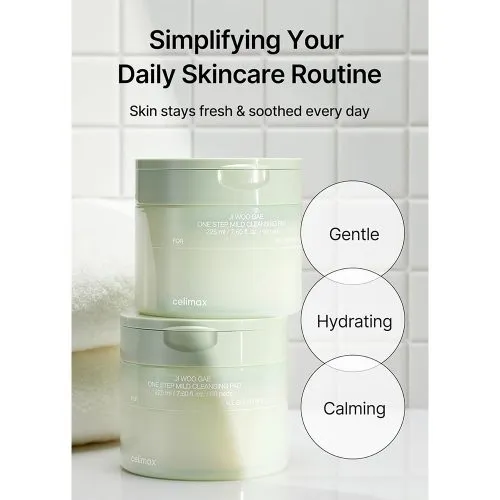 پد پاک کننده ملایم سلیمکس Celimax Ji.Woo .Gae One Step Mild Cleansing Pad (1)