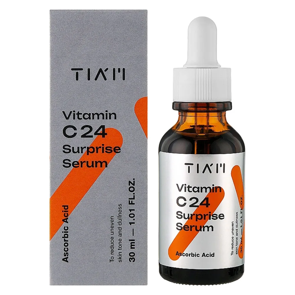 رم روشن کننده ویتامین سی 24 درصد سورپرایز تیام TIAM Vitamin C24 Surprise Serum رم روشن کننده ویتامین سی 24 درصد سورپرایز تیام TIAM Vitamin C24 Surprise Serum