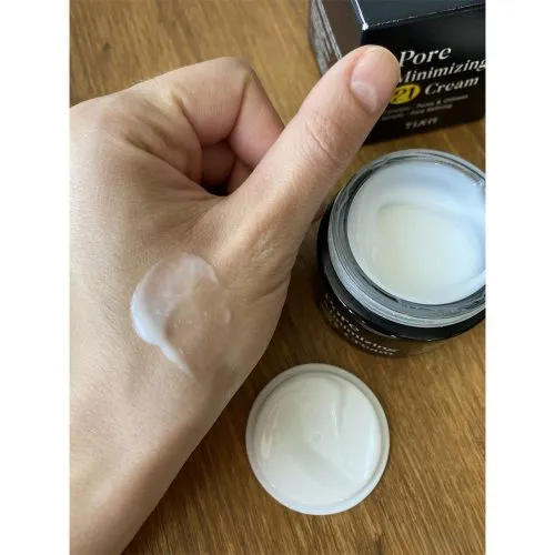 کرم روشن کننده و کنترل منافذ تیام TIAM Pore Minimizing 21 Cream.