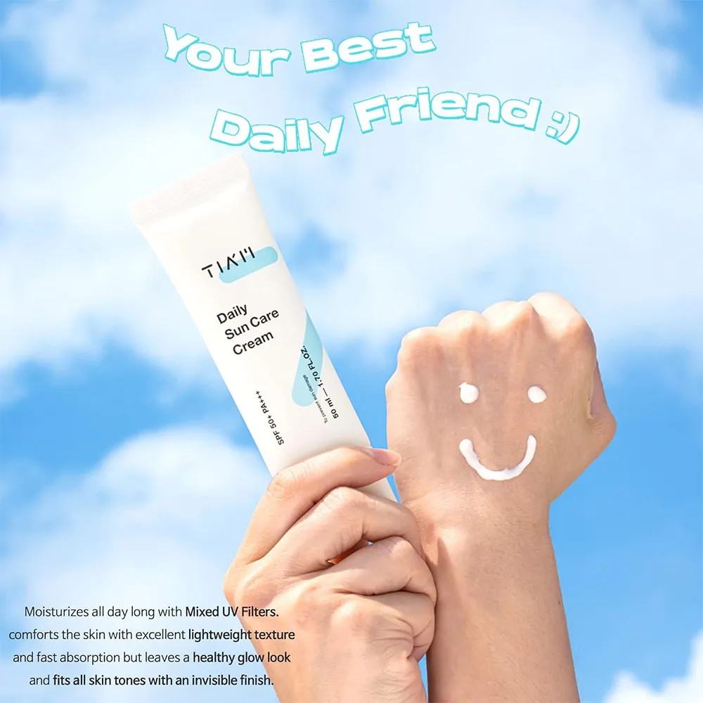 جزئیات پیوست کرم ضد آفتاب آبرسان و تسکین دهنده تیام TIAM Daily Sun Care Cream