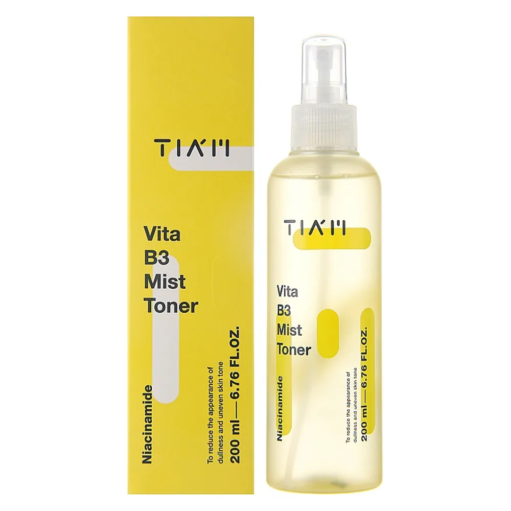 یست تونر ضد لک و روشن کننده نیاسینامید تیام TIAM Vita B3 Mist Toner