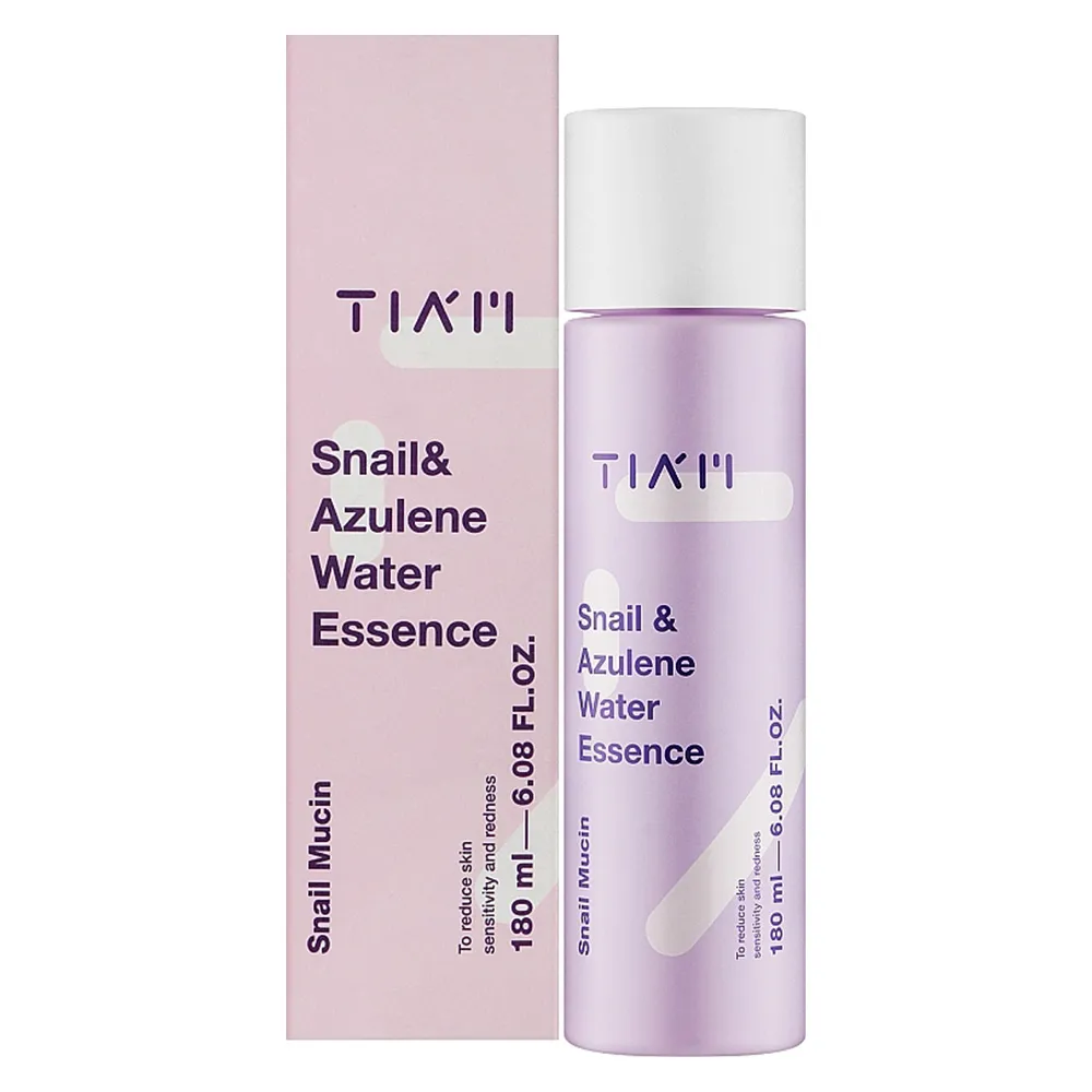واتر اسنس آبرسان و ترمیم کننده حلزون و آزولن تیام TIAM Snail Azulene Water Essence