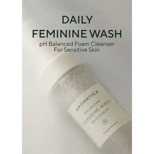 شوینده بانوان آروماتیکا AROMATICA Pure and Soft Feminine Foaming Wash