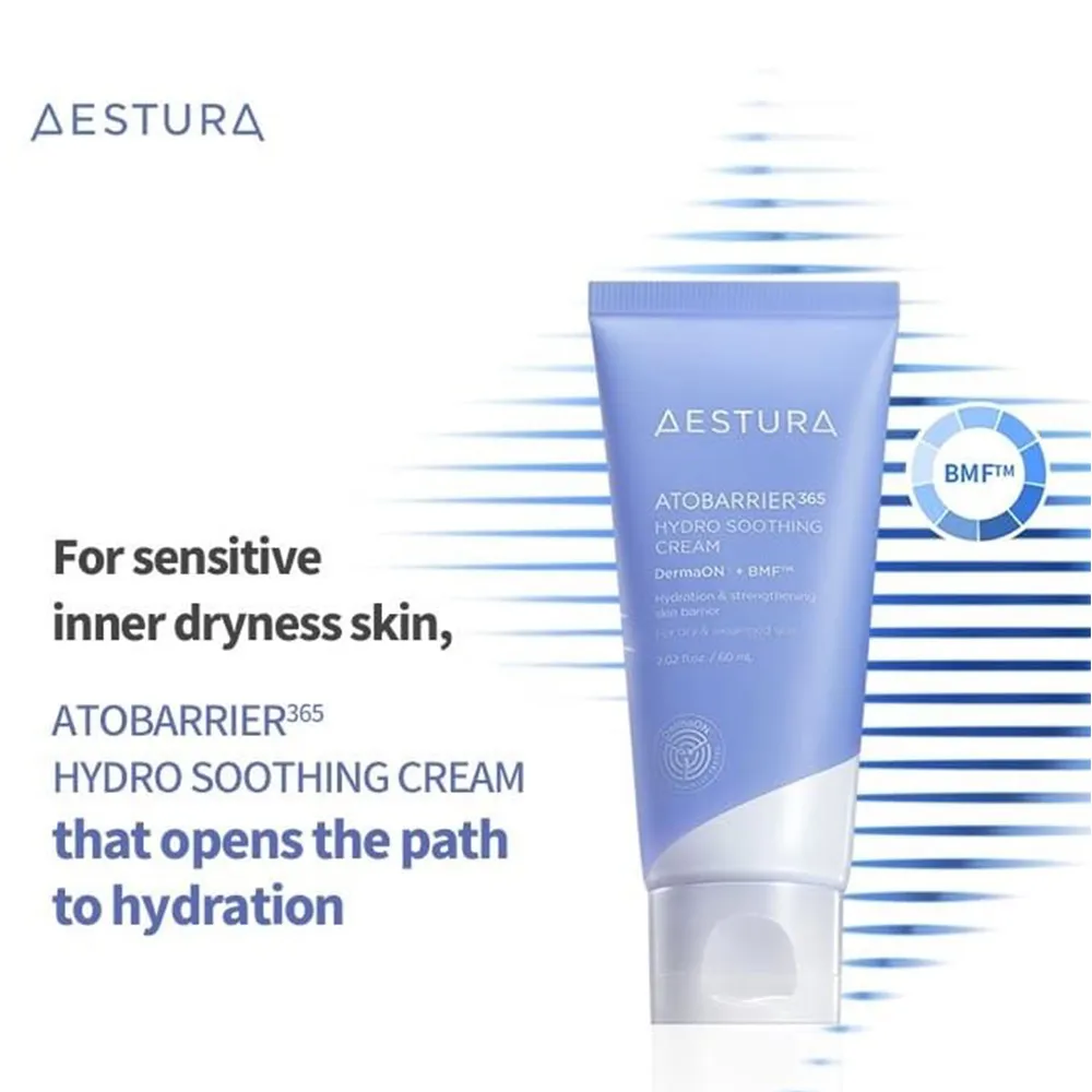 رم اتو بریر 365 استرا ترمیم کننده، تسکین دهنده و مرطوب کننده پوست AESTURA Ato Barrier 365 Hydro Soothing Cream