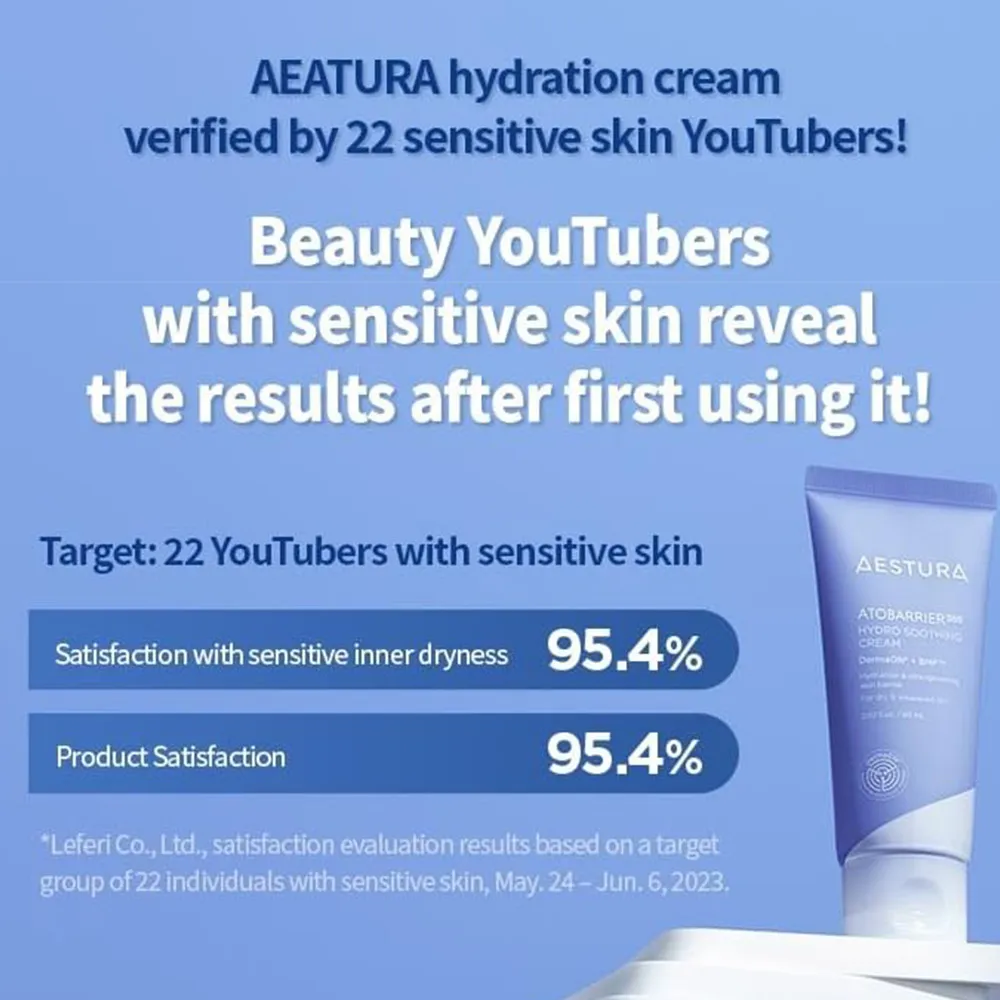رم اتو بریر 365 استرا ترمیم کننده، تسکین دهنده و مرطوب کننده پوست AESTURA Ato Barrier 365 Hydro Soothing Cream