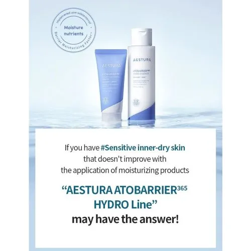 رم اتو بریر 365 استرا ترمیم کننده، تسکین دهنده و مرطوب کننده پوست AESTURA Ato Barrier 365 Hydro Soothing Cream