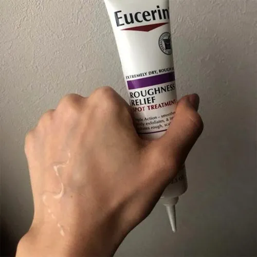 ژل کرم ضد لک اوسرین درمان لکه های سر سخت پوست Eucerin Roughness Relief Spot Treatment