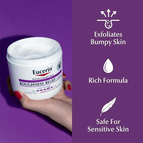 کرم بدن مرطوب کننده و تسکین دهنده اوسرین Eucerin Roughness Relief Cream