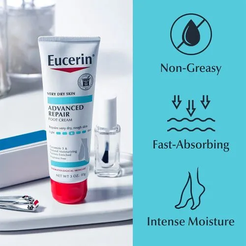 کرم پا ترمیم کننده اوسرین Eucerin Advanced Repair Foot Cream