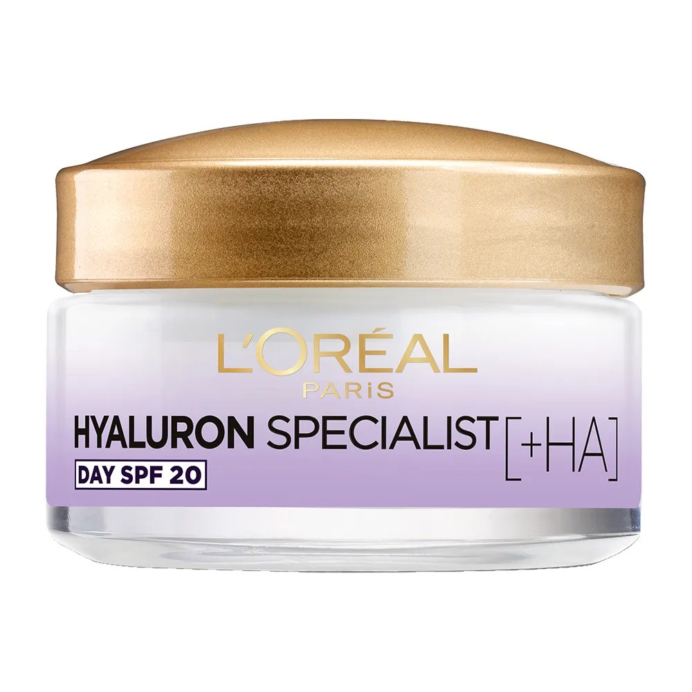 کرم آبرسان و ضد چروک روز هیالورون لورال LOreal Hyaluron Specialist HA Replumping Moisturizing Care Day SPF20 کرم آبرسان و ضد چروک روز هیالورون لورال LOreal Hyaluron Specialist HA Replumping Moisturizing Care Day SPF20