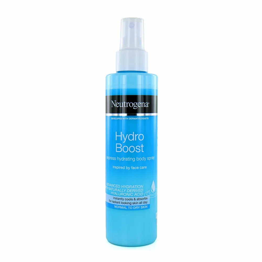 اسپری آبرسان بدن نیتروژنا نوتروژینا هیدرو بوست Neutrogena Hydro Boost Express Hydrating Body Spray