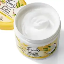 کرم بدن نارگیل و وانیل باله آ Balea Vanille & Kokos با آبرسانی ۴۸ ساعته و رایحه لوکس برای تغذیه عمیق پوست خشک، 500 میلی‌لیتر