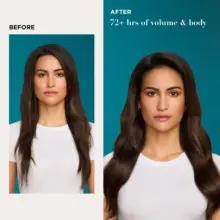 شامپو ضخیم‌کننده و حجم‌دهنده بیوتین و کلاژن او جی ایکس OGX Thick and Full Biotin and Collagen Volumizing Shampoo برای تقویت و افزایش حجم موهای نازک و کم‌پشت با فناوری LipiPro Shield بدون سولفات