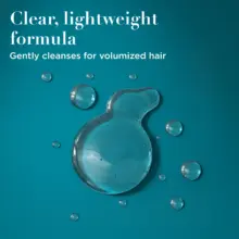 شامپو ضخیم‌کننده و حجم‌دهنده بیوتین و کلاژن او جی ایکس OGX Thick and Full Biotin and Collagen Volumizing Shampoo برای تقویت و افزایش حجم موهای نازک و کم‌پشت با فناوری LipiPro Shield بدون سولفات