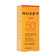 ضد آفتاب فلوئیدی ضد پیری نوکس SPF 50 اصل مناسب پوست نرمال تا مختلط