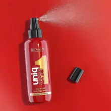 اسپری مو یونیک وان رولون حرفه‌ای Revlon Professional UniqOne 10-in-1 Hair Treatment Spray 150ml لیو-این دشارشه ۱۰ کاره برای همه انواع مو