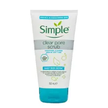 اسکراب-پاک-کننده-منافذ-پوست-چرب-سیمپل-Simple-Clear-Pore-Scrub-Daily-Skin-Detox-150ml