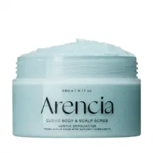 سکراب کف سر و بدن سوسن و نعناع آرنسیا Arencia Fresh Cloud Sea Salt Body Scalp Scrub Mint