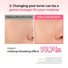 تونر آبرسان عمیق و درخشان کننده شماره 4 نامبوزین مدل Hydrating Glow Mineral اصل