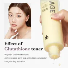 تونر گلوتاتیون مدی کیوب اصل مدل Medicube Age-R Glutathione Glow Milky Toner مناسب روشن شدن پوست، آبرسانی، افزایش شفافیت، یکنواخت شدن رنگ پوست و ایجاد گلس اسکین