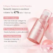 سرم اگزوزوم PDRN شات 2000 مدی کیوب اصل مدل Medicube PDRN Pink Collagen Exosome Shot Serum 2000 مناسب روشن شدن پوست، بهبود منافذ، آبرسانی، صاف شدن بافت و گلس اسکین