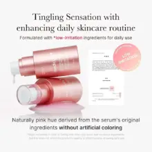 سرم اگزوزوم کلاژن و PDRN مدی کیوب اصل مدل Medicube PDRN Pink Collagen Exosome Shot Serum 7500 مناسب گلس اسکین، بهبود بافت پوست، مراقبت منافذ، آبرسانی و افزایش درخشندگی