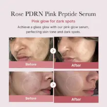سرم صورتی روشن‌کننده پپتاید و PDRN مدی کیوب اصل مدل Medicube PDRN Pink Peptide Serum مناسب شفافیت، آبرسانی، تقویت سد دفاعی، بهبود تناژ ناهموار و افزایش استحکام پوست