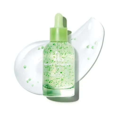 سرم-کپسولی-هارتلیف-TECA-ابیب-تسکین-دهنده-و-روشن-کننده-پوست-Abib-Heartleaf-TECA-capsule-serum-Calming-drop
