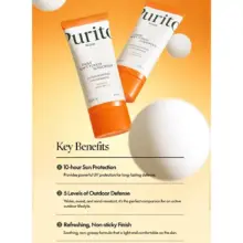 ضد آفتاب آبرسان روزانه پیوریتو PURITO Daily Soft Touch Sunscreen SPF50+ PA++++ | آبرسان، مقاوم در برابر آب و مناسب پوست حساس
