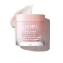 ماسک خواب ضد چروک و جوانساز کلاژن لانیژ Laneige Bouncy & Firm Sleeping Mask با کمپلکس گل صد تومانی و کلاژن برای سفت‌کنندگی و آبرسانی پوست