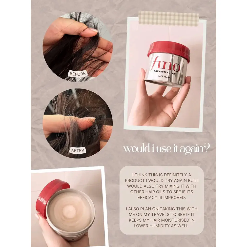 ماسک-مو-ترمیم-کننده-و-تغذیه-کننده-فینو-پرمیوم-تاچ-شیسیدو-Shiseido-FINO-Premium-Touch-Hair-Mask