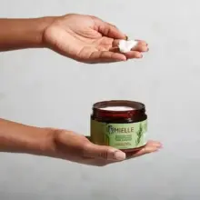 ماسک مو ضد ریزش و تقویت‌کننده رزماری و نعناع میله ارگانیک Mielle Organics Rosemary Mint Strengthening Hair Masque حاوی بیوتین، عسل و روغن نارگیل برای موهای خشک و شکننده