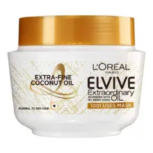 ماسک-موی-لورال-حاوی-عصاره-نارگیل-Loreal-Elseve-Extraordinary-Oil-Coconut-Hair-Mask-300ml