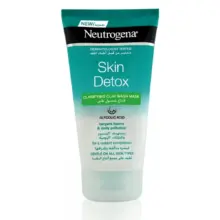 ماسک و شوینده سم زدای صورت نوتروژینا Neutrogena Skin Detox 2-in-1 Clay Mask