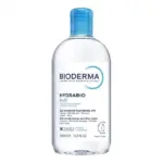 میسلار واتر مرطوب کننده و پاک کننده آرایش بایودرما هیدرابیو Bioderma Hydrabio H2O 500ml برای پوست حساس و دهیدراته