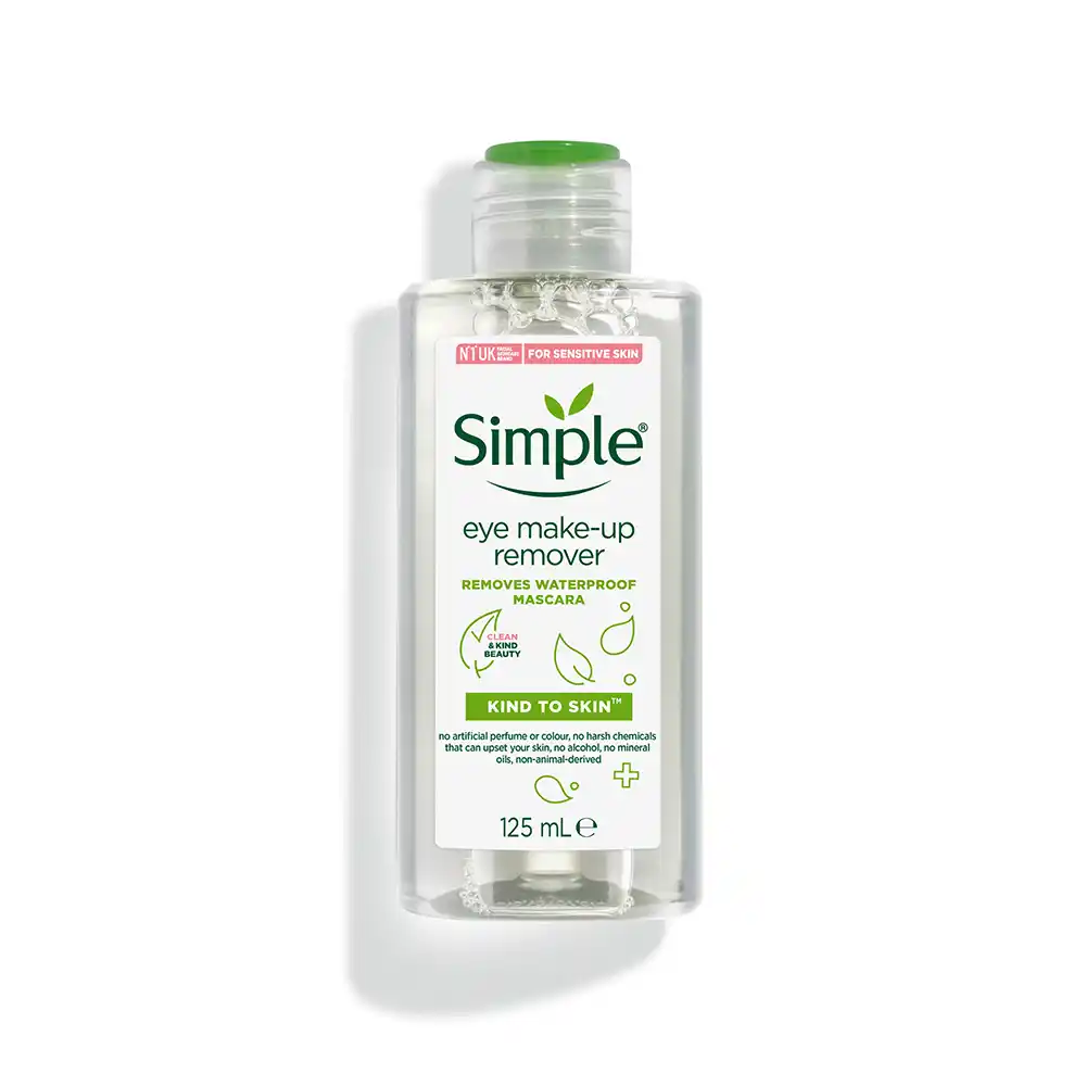 پاک-کننده-آرایش-چشم-سیمپل-Simple-Kind-to-Skin-Eye-Makeup-Remover-125ml