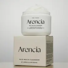 پاک کننده عمقی موچی برنج و موسین حلزون آرنسیا Arencia Rice Mochi Snail Mucin Cleanser | پاکسازی عمیق منافذ و کنترل چربی پوست