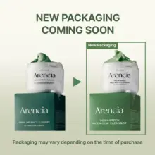 پاک کننده عمقی موچی برنج و چای سبز آرنسیا Arencia Rice Mochi Green Tea Cleanser | پاکسازی منافذ، کنترل چربی و ضد جوش پوست