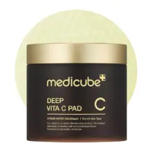 پد تونر روشن‌کننده و شفاف‌کننده ویتامین C مدی کیوب Deep Vita C Pad