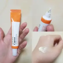 کرم ویتامینه دور چشم و صورت هویج برینگ گرین BRING GREEN Carrot Vita ضد چروک و روشن کننده
