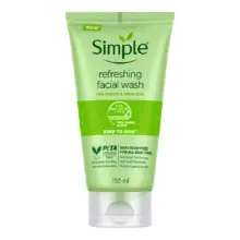 ژل-شستشوی-صورت-انواع-پوست-سیمپلsimple-kind-to-skin-refreshing-facial