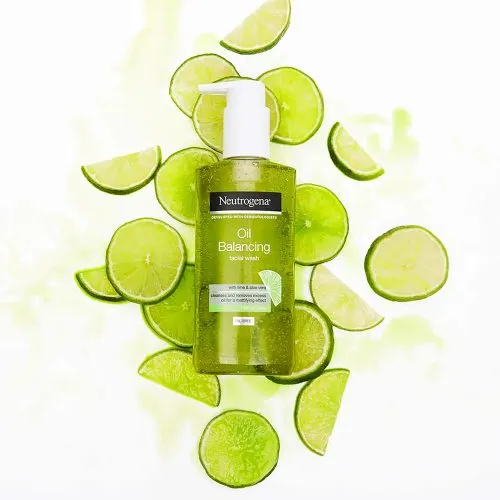 ژل-شستشوی-پوست-چرب-لیمو-نیتروژنا-نوتروژینا-Neutrogena-Oil-Balancing-with-Lime-Facial-Wash-200ml