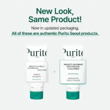 ژل شوینده بامبو و پنتنول پیوریتو PURITO Mighty Bamboo Panthenol Cleanser | پاکسازی ملایم، آبرسان و تقویت‌کننده سد دفاعی پوست
