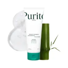 ژل شوینده بامبو و پنتنول پیوریتو PURITO Mighty Bamboo Panthenol Cleanser | پاکسازی ملایم، آبرسان و تقویت‌کننده سد دفاعی پوست